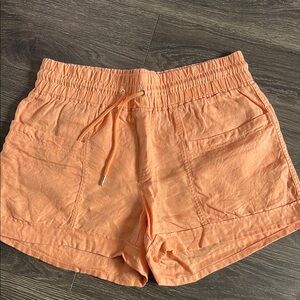 Athleta Cabo linen shorts 12